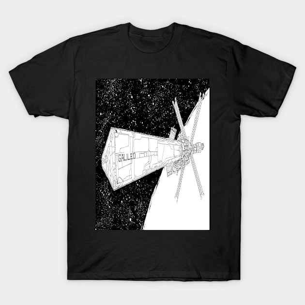 Spaceship! T-Shirt by franckleguay